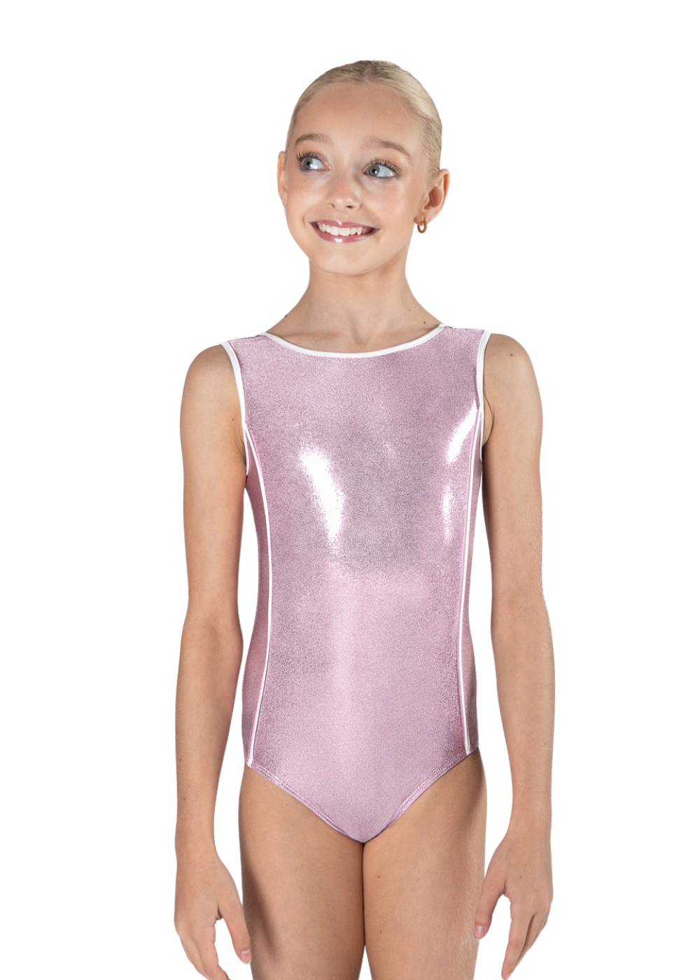 -ENERGETIKS-SCL194 GIRLS MILA CROSS BACK LACE LEOTARD