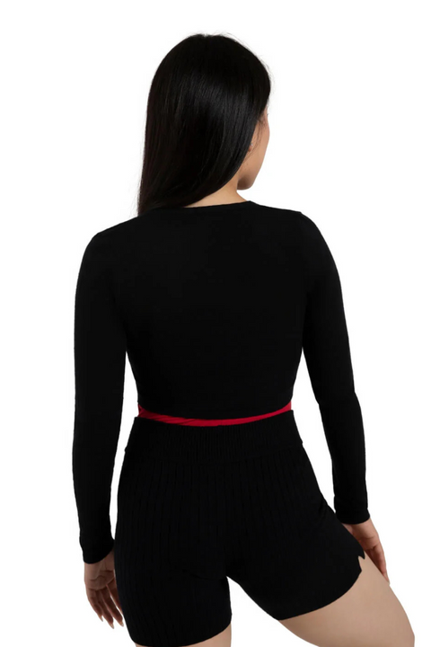 CAPEZIO CK11001W WOMEN HARMONIE CROPPED PINCH SWEATER