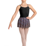 BLOCH CR0251 GIRLS PRINTED MESH SKIRT