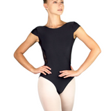 BALLET ROSA MAEVA WOMEN BOATNECK V-BACK CAP SLEEVE LEOTARD