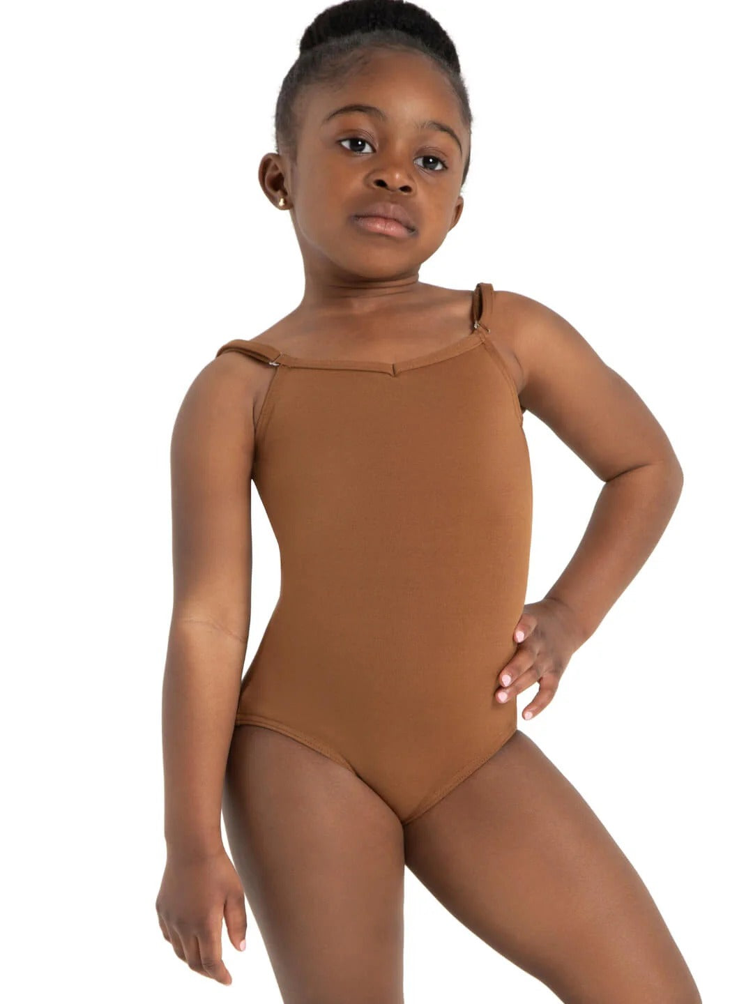 CAPEZIO TB1420C GIRLS ADJUSTABLE STRAPS CAMISOLE LEOTARD