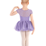 MIRELLA M1564C GIRLS CAP SLEEVE TUTU DRESS
