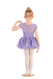 MIRELLA M1564C GIRLS CAP SLEEVE TUTU DRESS