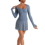 MIRELLA M30015L WOMEN LONG SLEEVE SHRUG - The Dance Shoppe