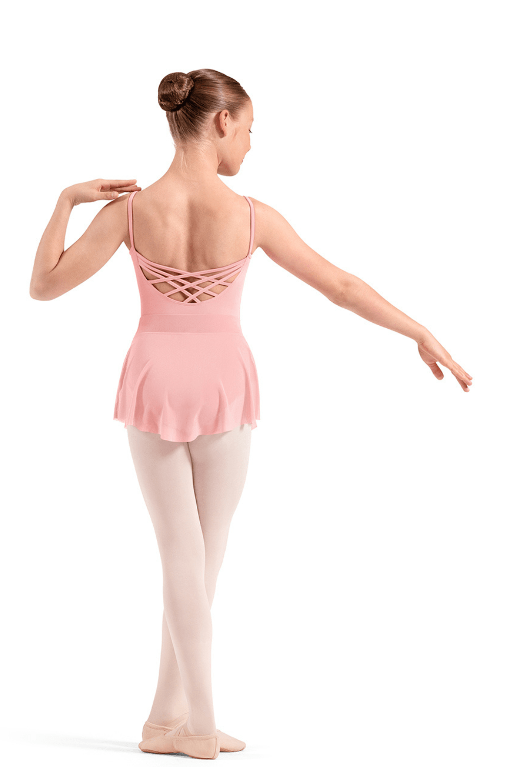 MIRELLA MS10005C GIRLS MESH PULL ON SKIRT - The Dance Shoppe