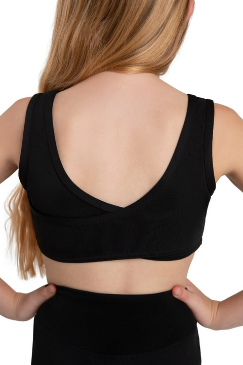 CAPEZIO 12293C GIRLS JEWEL GARDEN TOPAZ BRA TOP