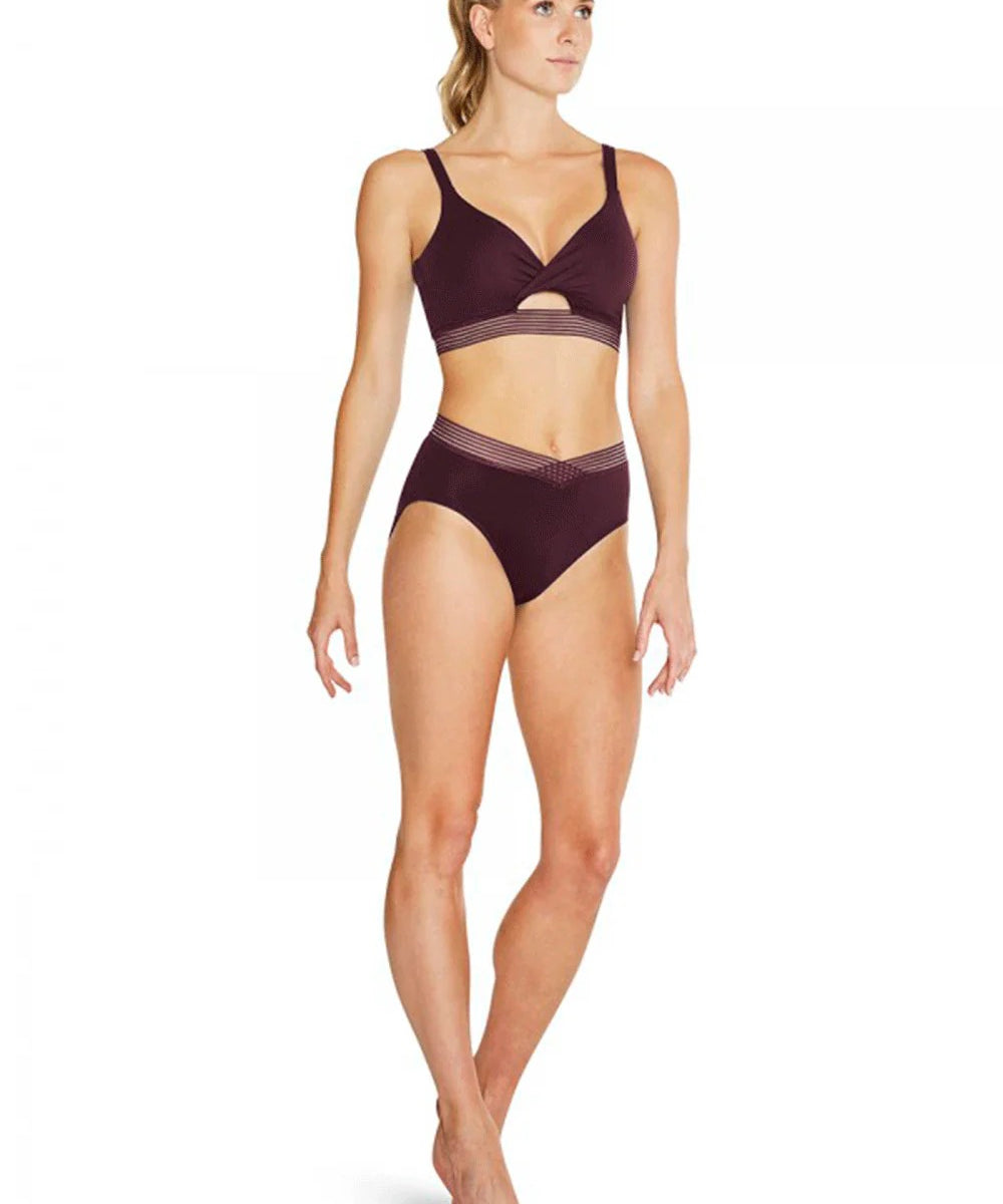 WOMEN DELICATE HIGH WAIST BRIEF- BLOCH
