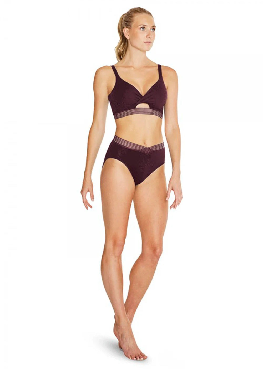 BLOCH FR5098 WOMEN DELICATE HIGH WAIST BRIEF