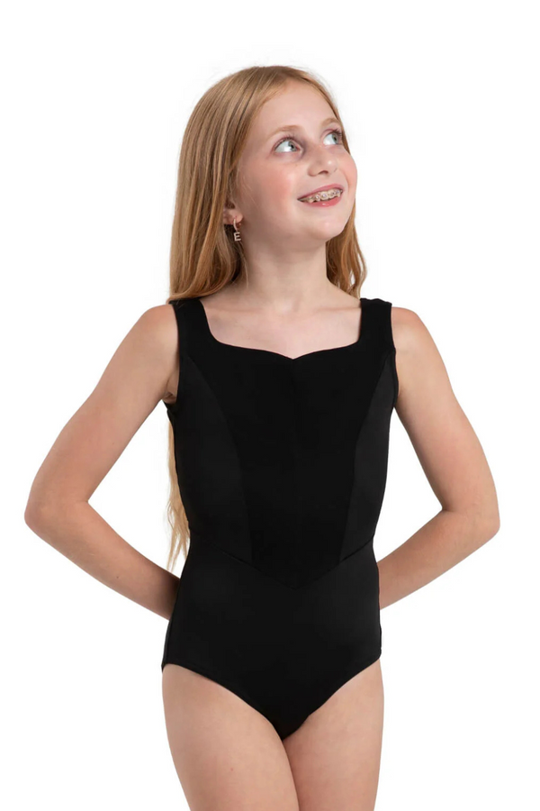 CAPEZIO 12287C GIRLS JEWEL GARDEN SAPPHIRE TANK LEOTARD