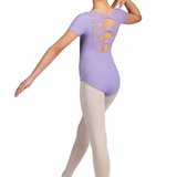 BLOCH M1562C GIRLS BOAT NECK CAP SLEEVE LEOTARD