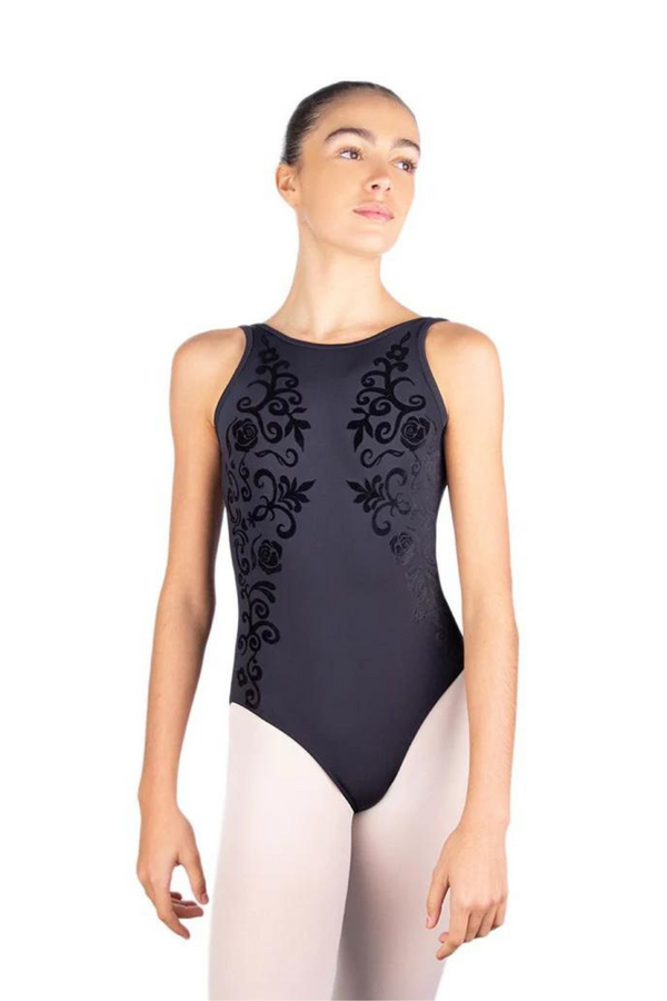 BALLET ROSA EVIAN WOMEN V-NECK OPEN BACK TANK LEOTARD