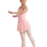 BLOCH CR10002 GIRLS EMBROIDERED PULL ON SKIRT