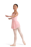 BLOCH CR10002 GIRLS EMBROIDERED PULL ON SKIRT