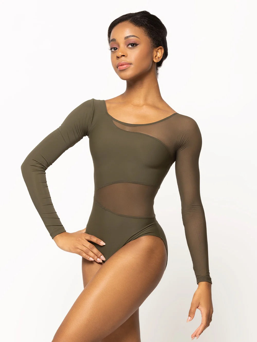 -ELEVE DANCEWEAR-WOMEN AMELIE LONG SLEEVE LEOTARD