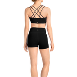 MIRELLA M30010L WOMEN STRAP BACK CROP TOP