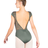 BALLET ROSA MAEVA WOMEN BOATNECK V-BACK CAP SLEEVE LEOTARD