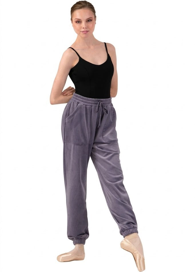 BLOCH P80003 LADIES GLORIA VELVET SWEATPANT