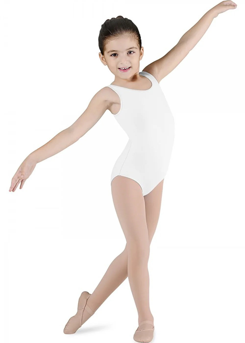 BLOCH CL5605 GIRLS DYNAMIC TANK LEOTARD
