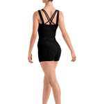 BLOCH U12008 WOMEN SHORT KNIT ONESIE - The Dance Shoppe