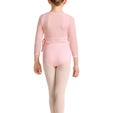 BLOCH CZ300126 GIRLS L/S WRAP TOP