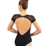 BALLET ROSA FOSETTE WOMEN CAP SLEEVE CIRCLE BACK LEOTARD