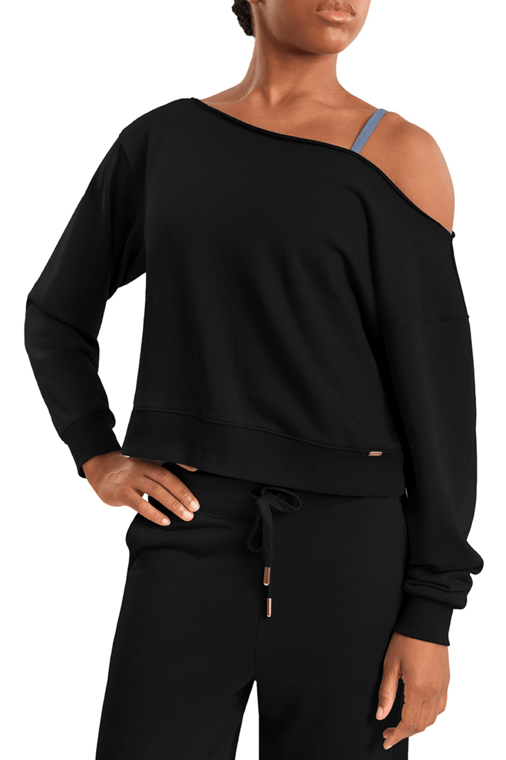 MIRELLA M30019L WOMEN OFF SHLDER SWEATER - The Dance Shoppe