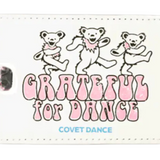 COVET DANCE GFD-TAG GRATEFUL FOR DANCE GLITTER BAG TAG