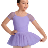BLOCH CL20002 GIRLS CAP SLEEVE TUTU LEOTARD