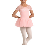 MIRELLA M20003C GIRLS CAP SLEEVE TUTU DRESS