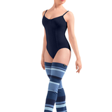 BLOCH W11007 WOMEN STRIPED LEG WARMERS