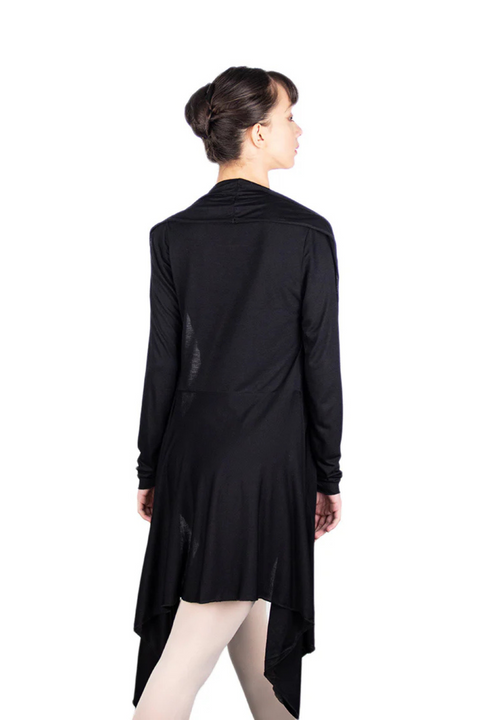 BALLET ROSA ETSU WOMEN OPEN FRONT WATERFALL CARDIGAN