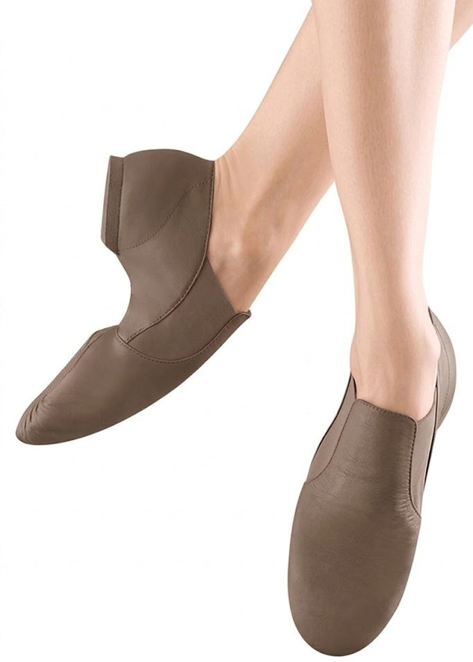 BLOCH S0499L LADIES LEATHER ELASTA JAZZ BOOTIES