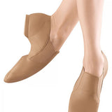 BLOCH S0499L LADIES LEATHER ELASTA JAZZ BOOTIES