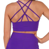 BLOCH Z55773G GIRLS ELEMENT LONGLINE CROP TOP