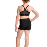 BLOCH CR90012 GIRLS ALEXANDRA FLORAL SHORT