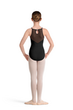 MIRELLA M40002C GIRLS KEYHOLE HALTER TANK LEOTARD