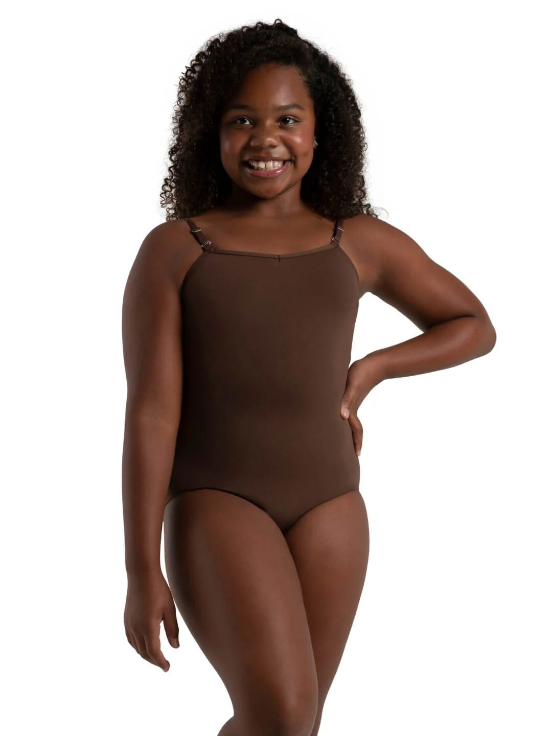 CAPEZIO TB1420C GIRLS ADJUSTABLE STRAPS CAMISOLE LEOTARD