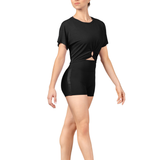 MIRELLA M683L WOMEN DEEP WAIST SHORTS