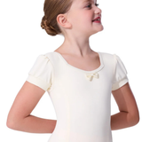 CAPEZIO CB101C GIRLS PURE PRINCESS SHORT SLEEVE LEOTARD