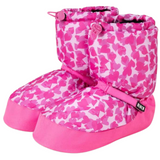 BLOCH IM009KBP ADULT PRINT WARM UP BOOTIE