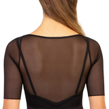 SUFFOLK 2673A WOMEN MERMAID CAMISOLE LEOTARD WITH SWEETHEART HALF SLEEVE TOP