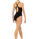 BLOCH L1287 WOMEN CAROL DOUBLE STRAP MESH BODICE CAMISOLE LEOTARD
