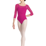 M7062L WOMEN MIAMI 3/4 SLEEVE TOP -MIRELLA