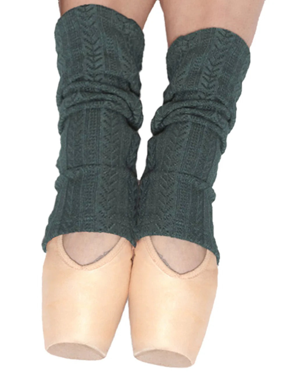 -ELEVE DANCEWEAR-WOMEN STIRRUP LEG WARMER ANKLE KNIT