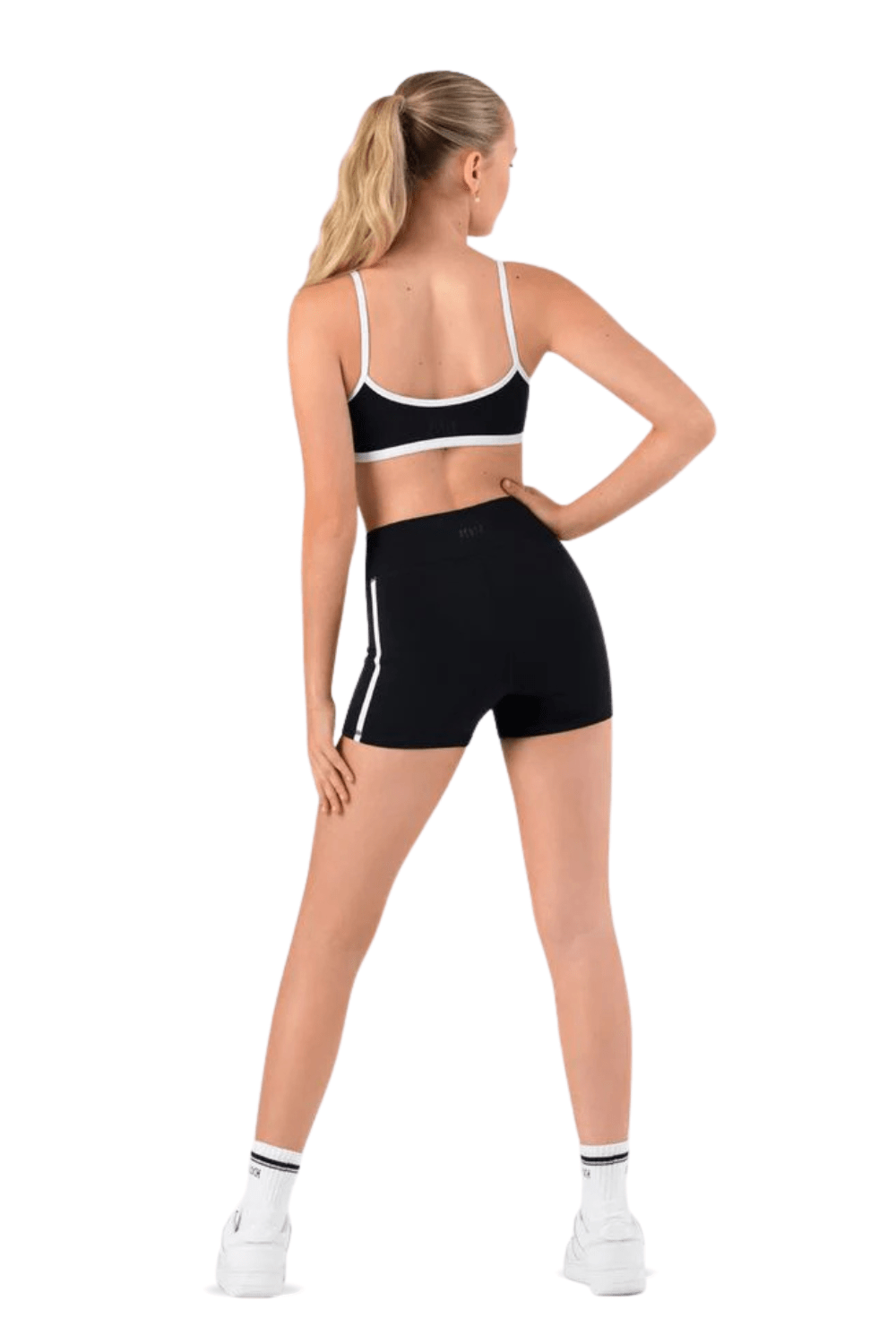 BLOCH D55689G GIRLS ECLIPSE PIPING SHORT - The Dance Shoppe