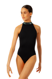 BALLET ROSA AVERY WOMEN HIGH NECK OPEN BACK TANK LEOTARD