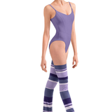BLOCH W11007 WOMEN STRIPED LEG WARMERS