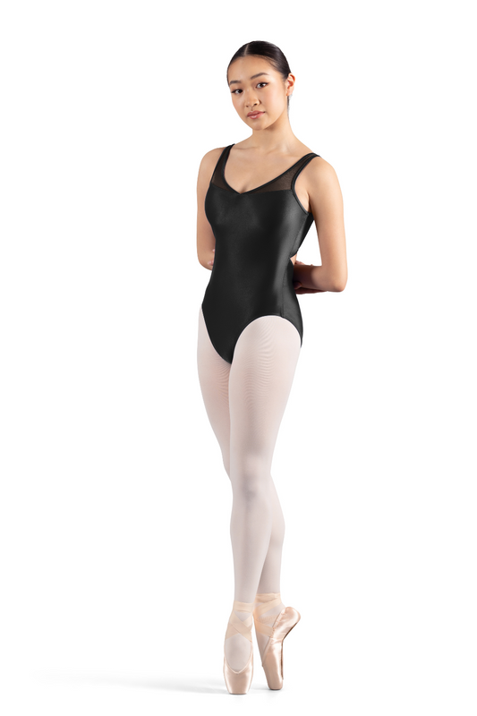 MIRELLA M3119LM WOMEN V-NECK TANK LEOTARD