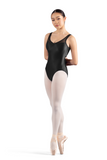 MIRELLA M3119LM WOMEN V-NECK TANK LEOTARD