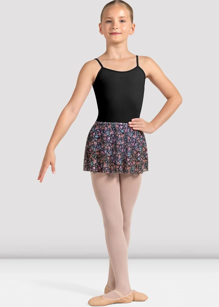 BLOCH CR0251 GIRLS FLORAL PRINTED SKIRT
